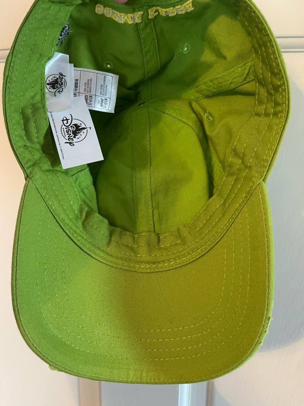 NWT Oozma Kappa Monsters University Green Baseball Hat - Picture 2 of 3